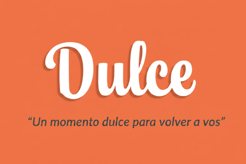 Portada CALMA DULCE — Un momento dulce para volver a vos